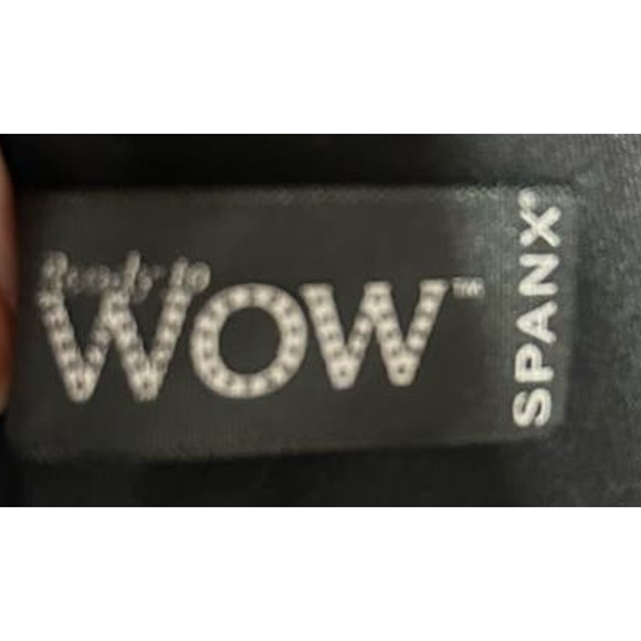 SPANX Black Leggings with Sparkle Knee‎ Insert Size L - Picture 7 of 7